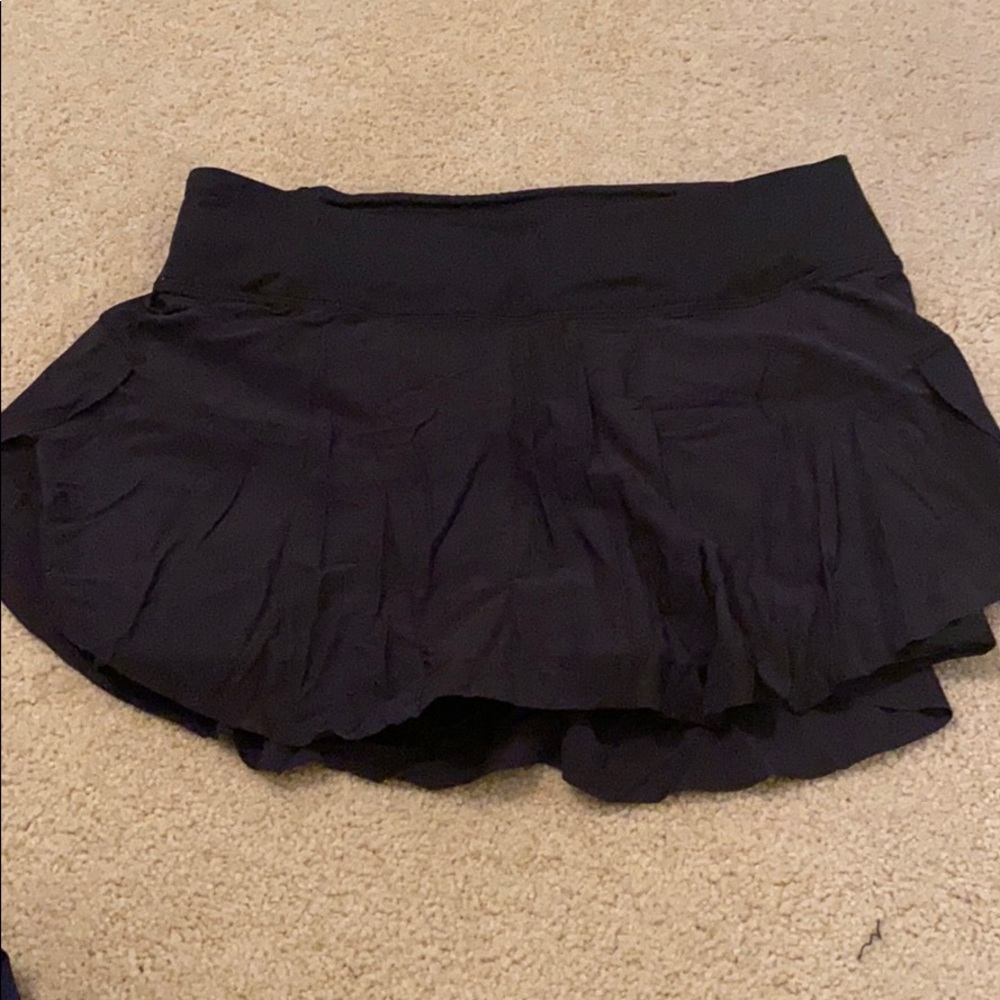 Lululemon Tennis Skirt Black